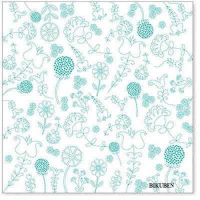 Hambly: Embroidery Turqoise overlay