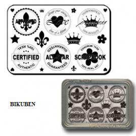 Maya Road: Sealed with a kiss clear stamps