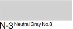 Copic Various Ink: Neutral Grey No.N-3 Refill