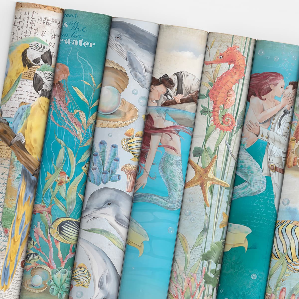 Ciao Bella - Underwater Love - Paper Pack (12) - 12 x 12"