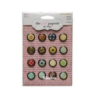 The Girls Paperie: On Holiday - Travel Brads