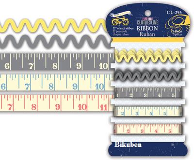 Little Yellow Bicycle: Clothesline - Ribbon