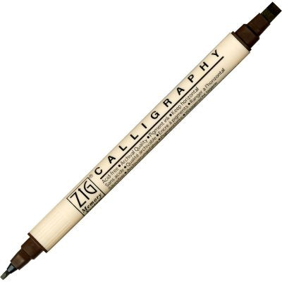Zig - Calligraphy Marker - Chocolate