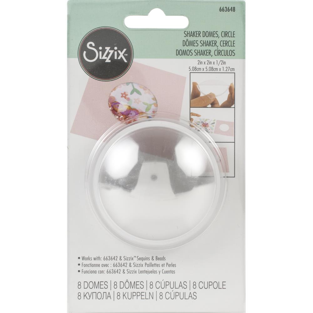 Sizzix -Shaker Domes - Circle  2"