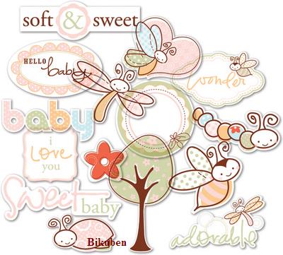 LYB: Snugglebug - Girl Clear Cuts SHAPES