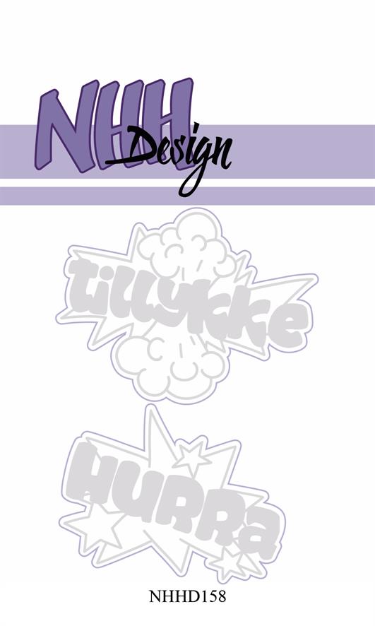 Nellie Snellen Design - Dies - Tillykke & Hurra