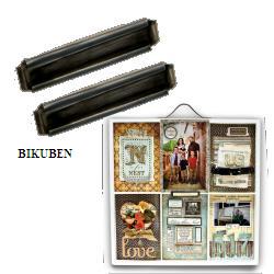7gypsies: Printer tray - label holder - black