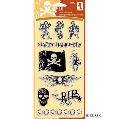 Inkadinkado: Skulls clear stamps