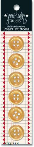 Jenni Bowlin: Pearl Buttons - ORANGE