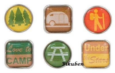 Karen Foster: Camping - Bubble Brads