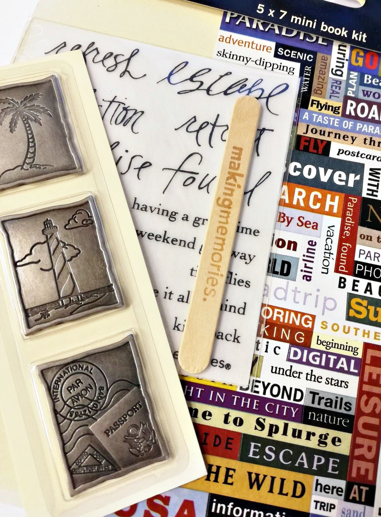 Making Memories: Travel Mini Book Kit