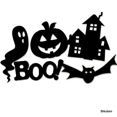 LYB: BooVille - Jumbo Chipboard Shapes