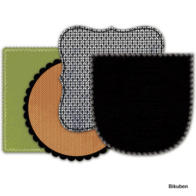 LYB: BooVille - Decorative Edge Cardstock 6 x 6"