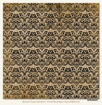 MME: Haunted - Large CHandeliers Paper   12 x 12"