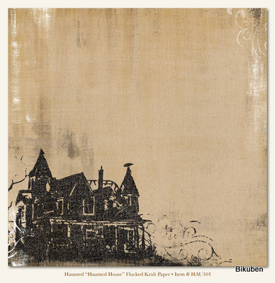 MME: Haunted - Haunted House Paper   12 x 12"