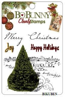 BoBunny: Noel Clear Stamps