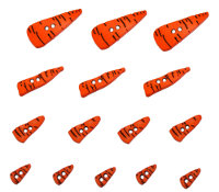 Dress it up: Carrot Buttons
