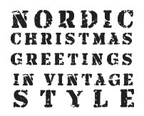 Inkido: Nordic Christmas - stempel