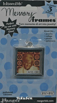 Inkssentials: Memory Frames - Polished Chrome  1 1/2"  x 1 1/2"