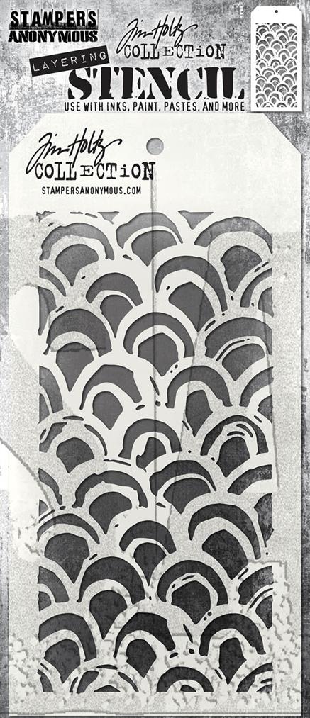 Tim Holtz -  Stencil - Brush Arch