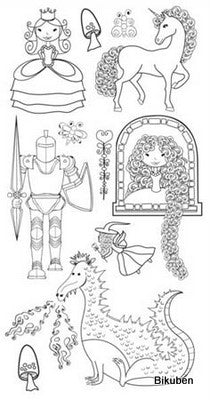 TPC Studio: FAIRY TALE - Clear Stamps