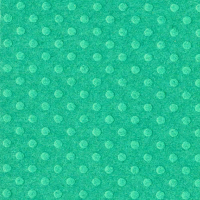 Bazzill Dotted Swiss: MERMAID   12 x 12" grønn kartong