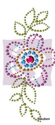Prima: Say it in Crystals- FLOWER COLORFUL