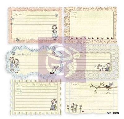Prima: Jack and Jill - NOTECARDS 4 x 6"