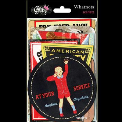 Glitz design: Scarlet whatnot