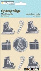 TPC: Christmas Village - Metal Accents