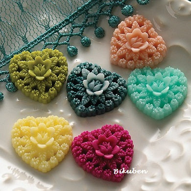 Websters Page: Little Whimsies - Assorted Hearts