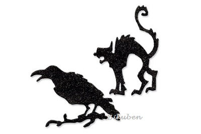 Tim Holtz Alterations: Bigz Die - Raven & Scaredy Cat