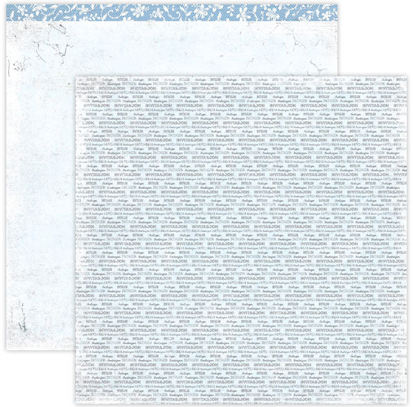 Products Papirdesign - Hell & Lykke - Du er invitert 12x12" PD15997