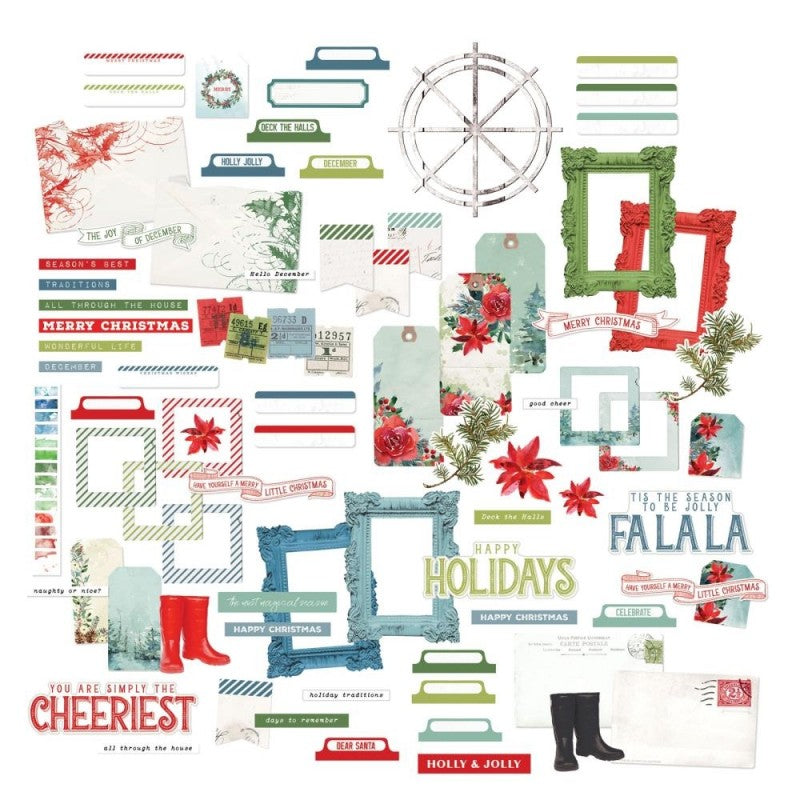 49 and Market - Vintage Artistry - Peace & Joy - Ephemera