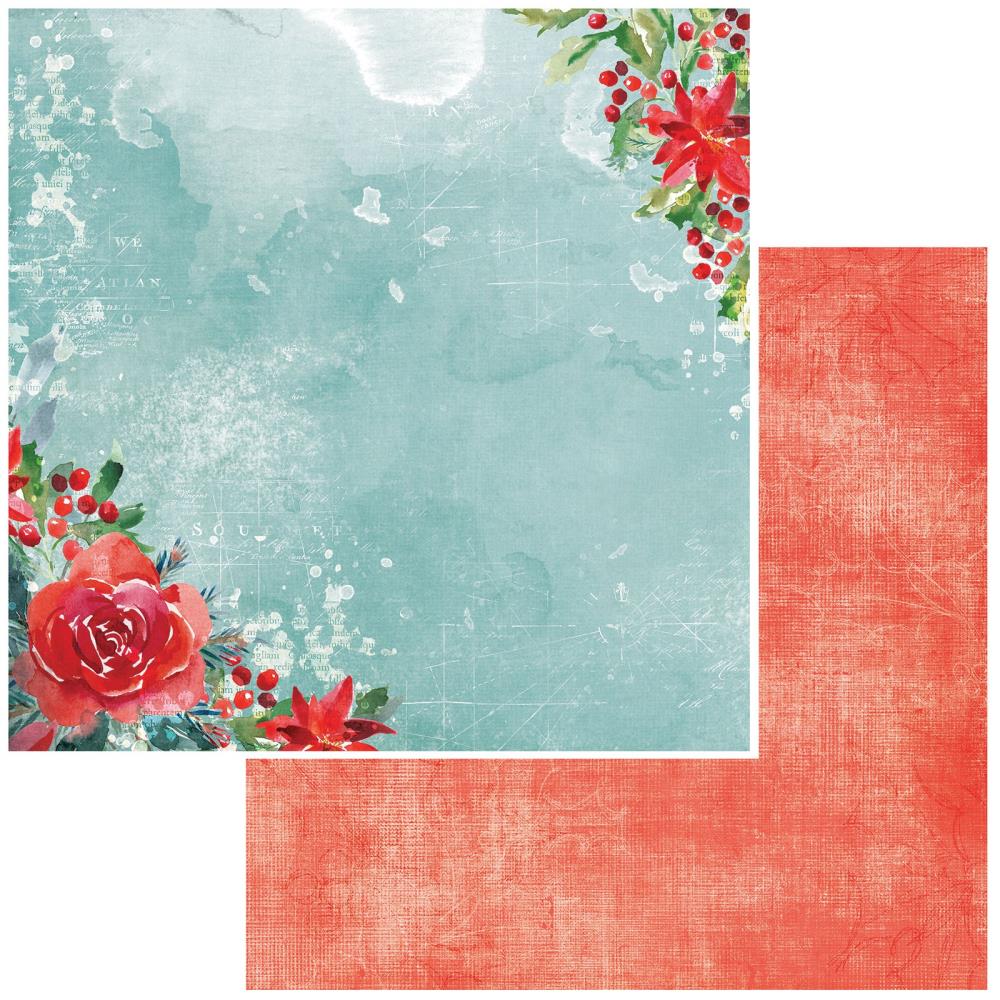 49 and Market - Vintage Artistry - Peace & Joy - Wishes -  12 x 12"