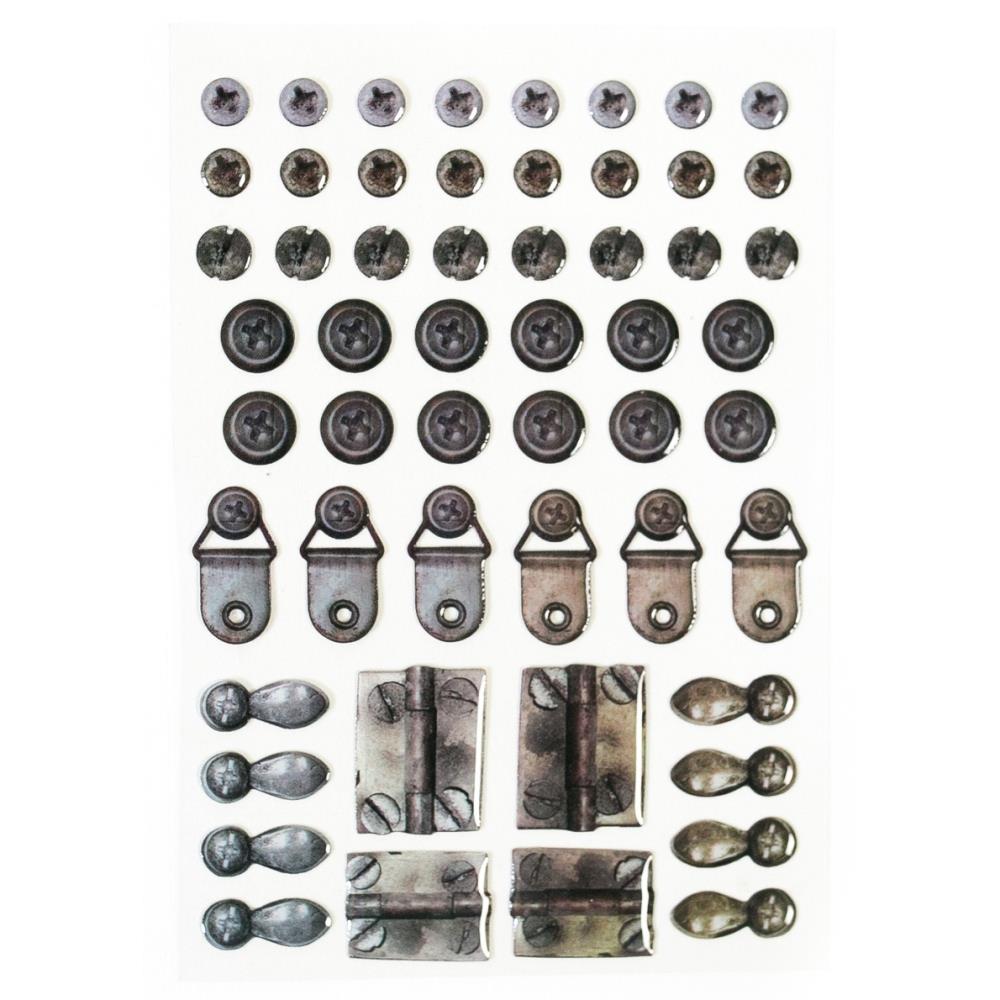 49 and Market - Vintage Artistry Essentials - Epoxy Wishing Bubble & Trinkets