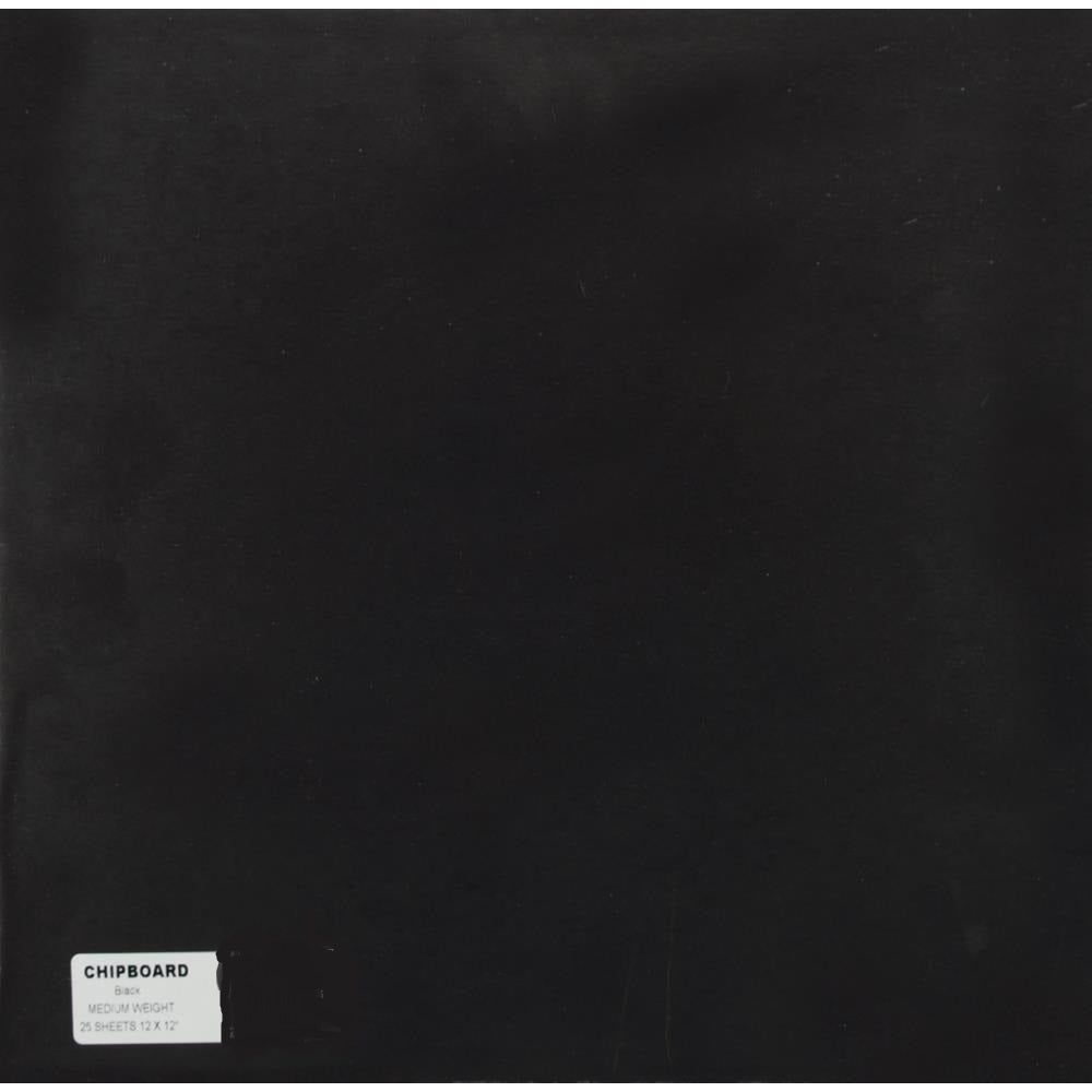 Grafix - Chipboard - Black Board 12 x 12"