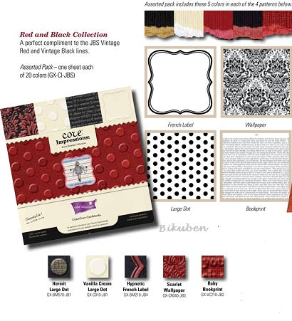 Jenni Bowlin: CORE Impressions: JENNI BOWLIN COLLECTION 12 x 12"