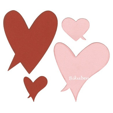 Quickutz: CONVERSATION HEARTS - Cutting Dies