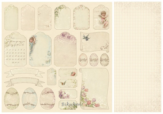 Pion Design: Sagan om Våren - Tagsark 12 x 12"