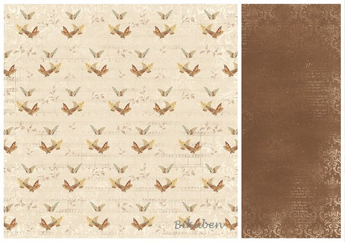 Pion Design: Sagan om Våren - Fjäril 12 x 12"