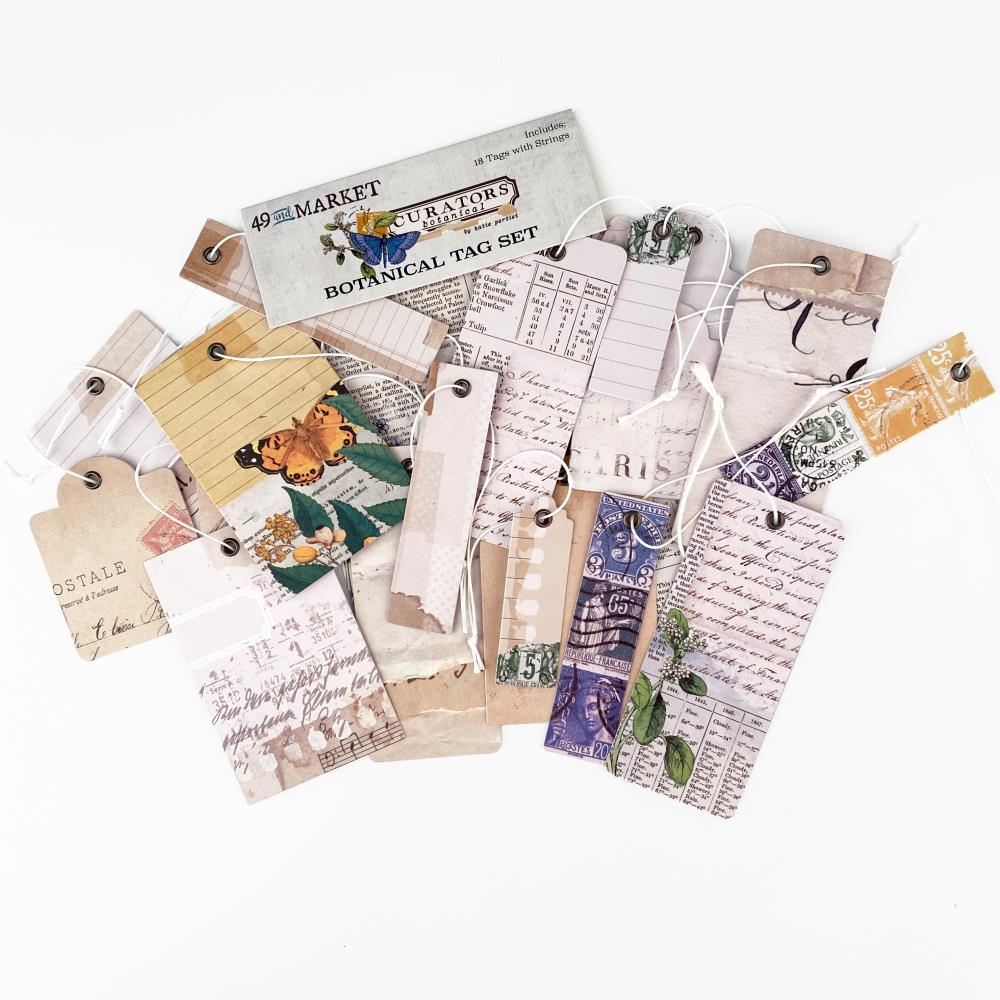 49 and Market - Curators Botanical - Tag set