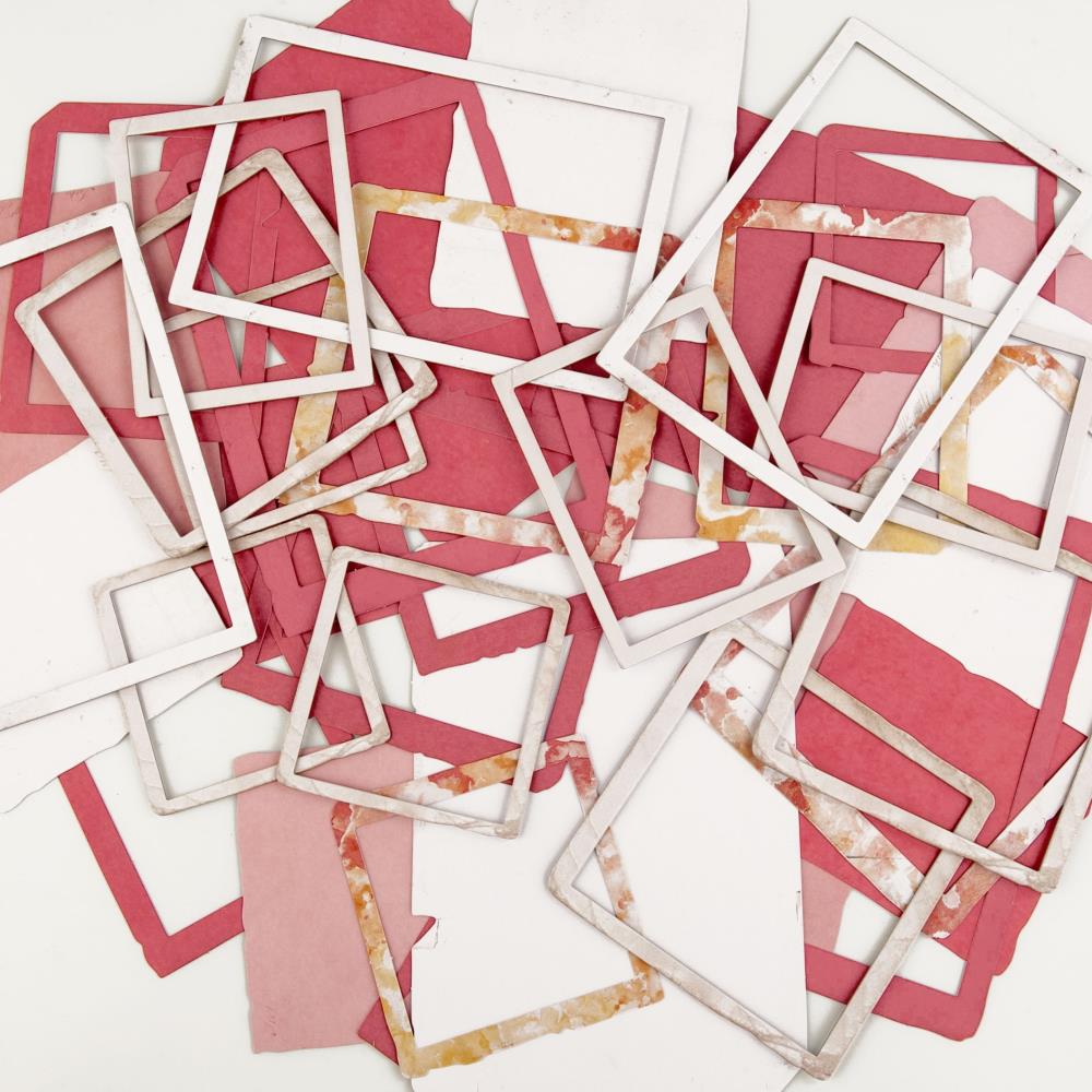 49 and Market - Spectrum Sherbet - Strawberry Lemonade Frame Set