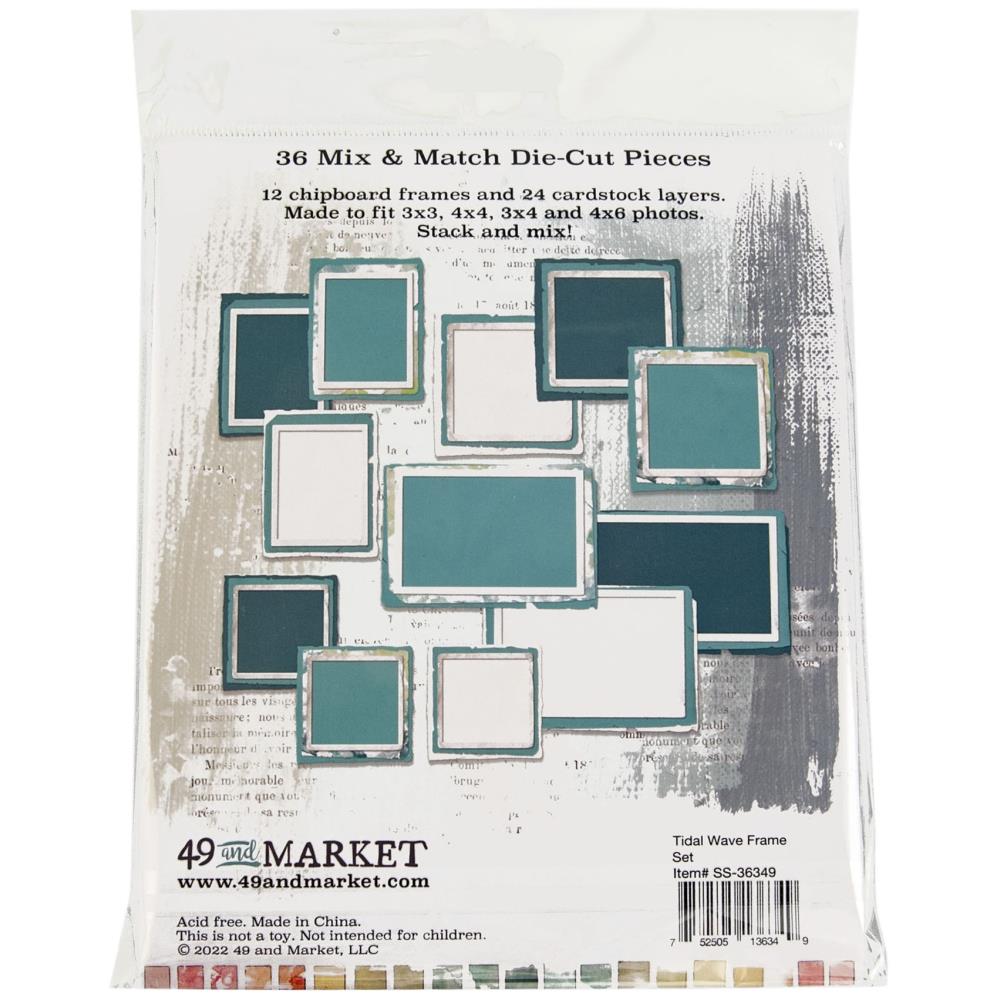 49 and Market - Spectrum Sherbet - Tidal Wave Frame Set