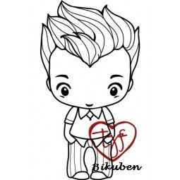 The Greeting Farm: Edward - Red Rubber Stamp