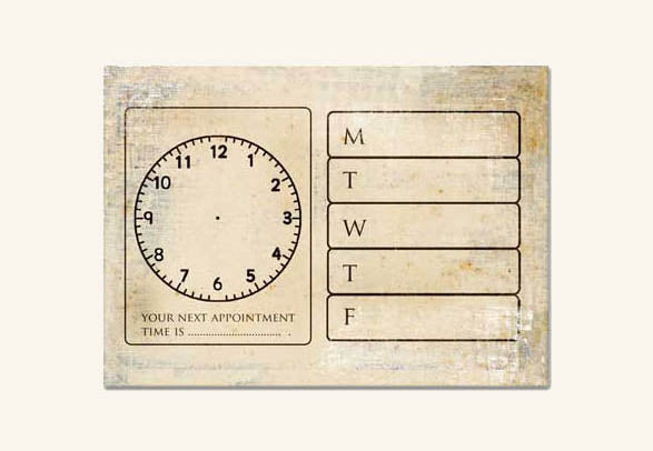 Daily Dose Card : CLOCK