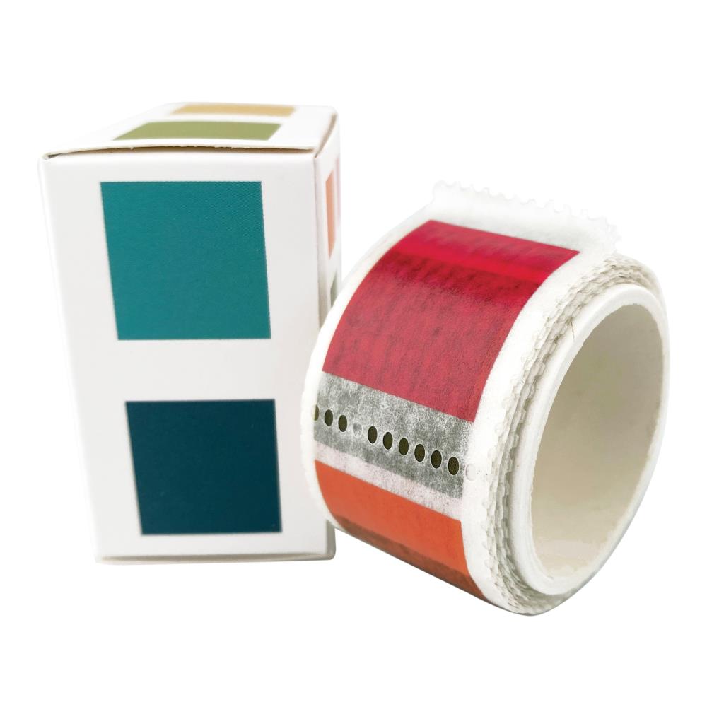 49 and market Spectrum Sherbet Insta Postage Stamp Washi tape roll