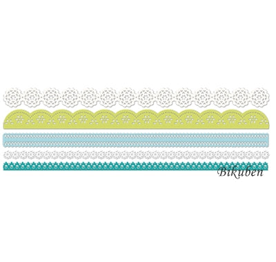 LYB: Twig - Crepe Paper Lace Stickers
