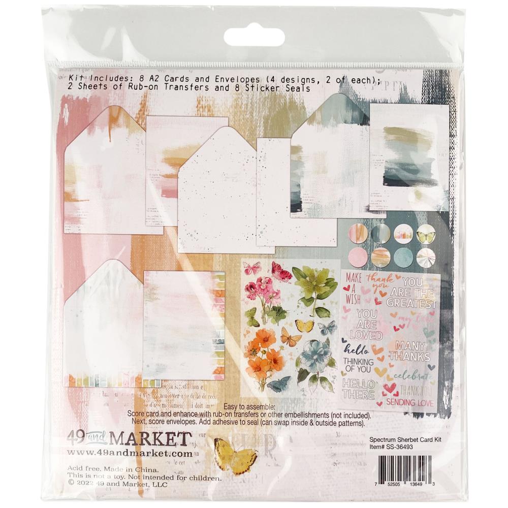 49 and Market - Spectrum Sherbet - Card Kit