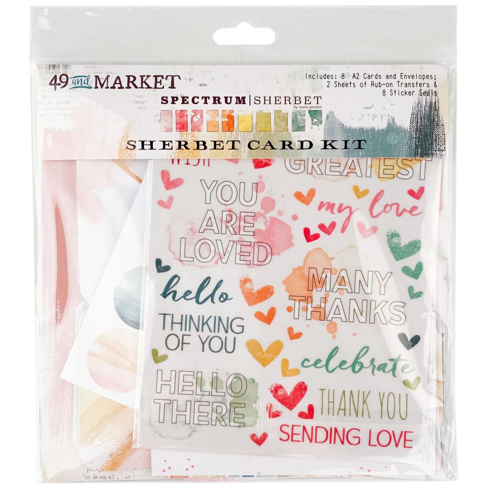 49 and Market - Spectrum Sherbet - Card Kit